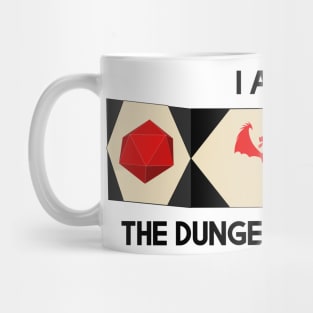 I am The Dungeon Master, Dungeon Screen, TableTop Rpg Gamer Mug